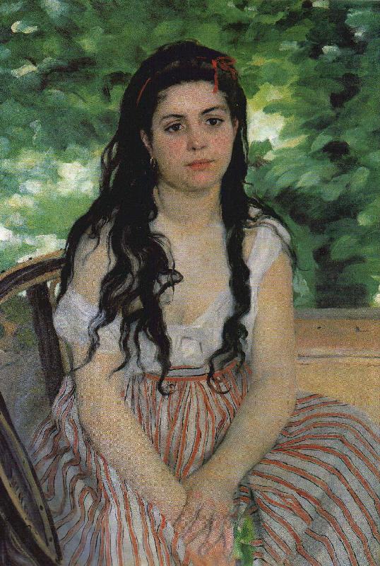 Pierre Auguste Renoir Summertime oil painting image